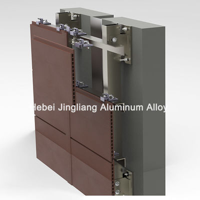 품질  20mm Thickness Terracotta Facade Support System 공장