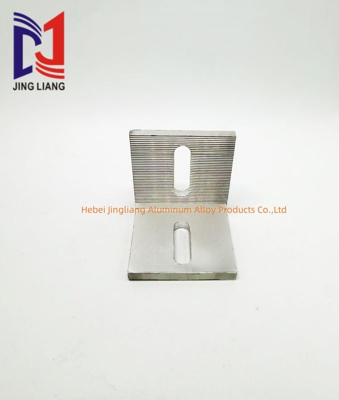 알루미늄 50*50*5mm 각 Bracket For Cladding Support System 고품질 맞춤형