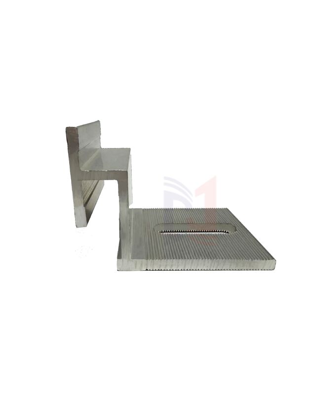 상업용 및 주거용 건물의 전면 지원 시스템을위한 가벼운 알루미늄 클립