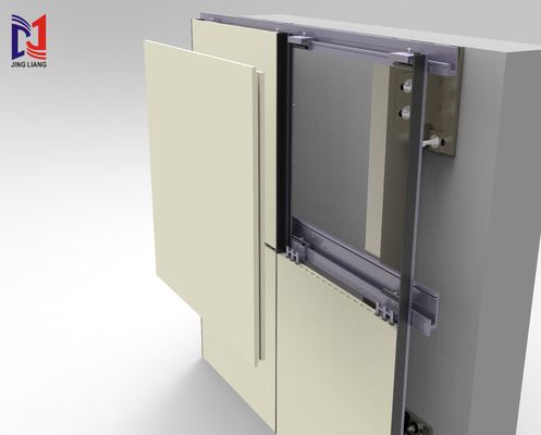 19mm 테라코타 패널용 테라코타 통풍 외장 지지 시스템